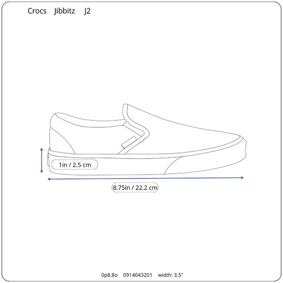 Crocs Jibbitz Navy Red Platform Clogs Unisex J 2 - Picture 10 of 10